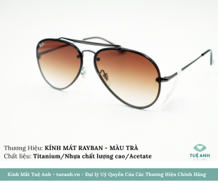 KÍNH MÁT HIỆU RAYBAN - MÀU TRÀ