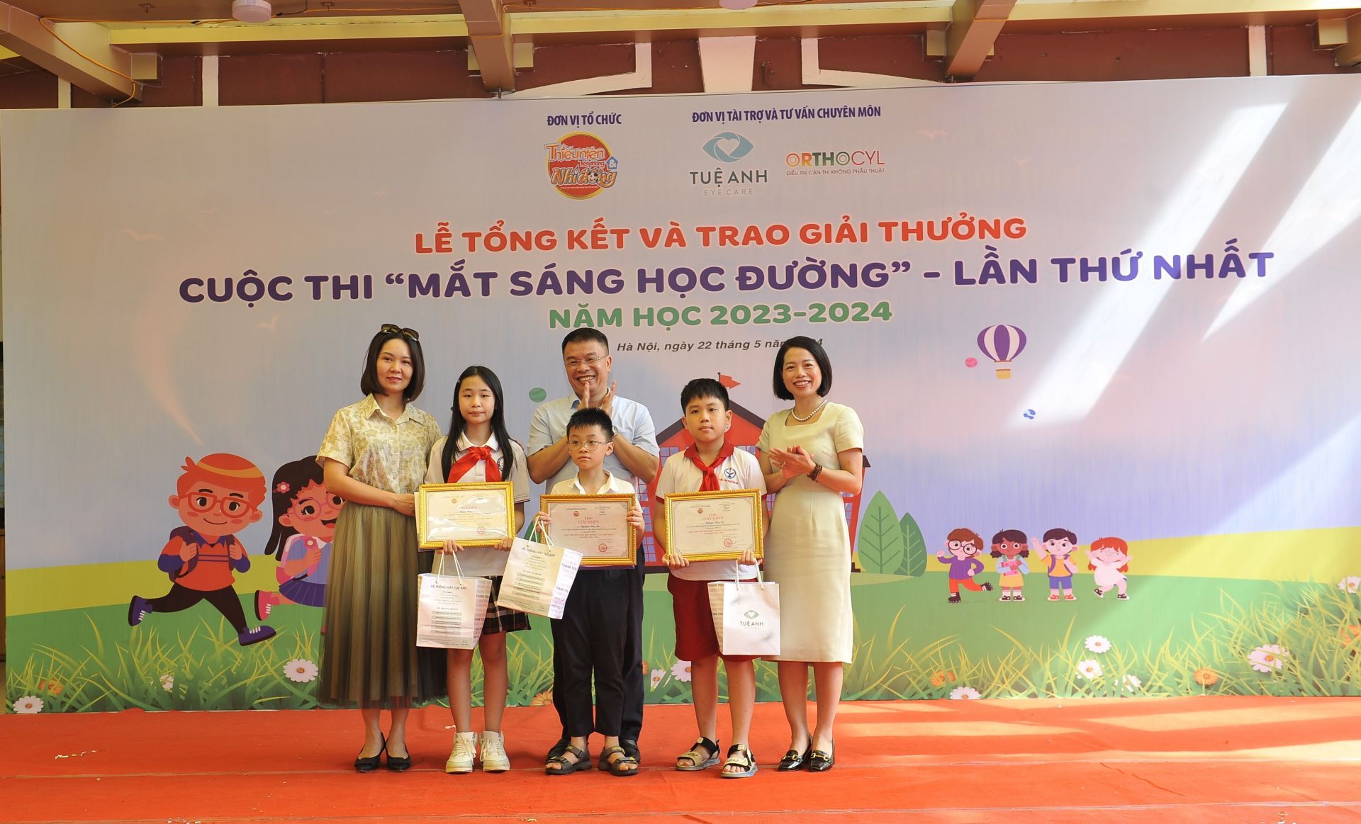 Tổng kết và trao thưởng cuộc thi Mắt sáng học đường lần thứ nhất, năm học 2023-2024