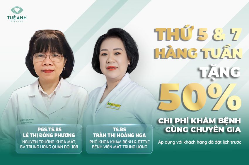 Tuệ Anh trao voucher, tặng món quà sức khỏe - Tặng 50% phí khám cùng chuyên gia