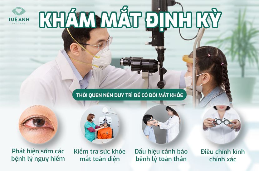 KHÁM MẮT ĐỊNH KỲ – CHÌA KHÓA BẢO VỆ THỊ LỰC LÂU DÀI
