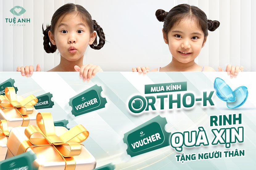 Mua kính Ortho-K – Nhận ngay quà tặng giá trị dành cho người thân