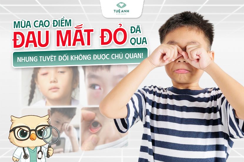 Cảnh báo: Đau mắt đỏ có thể quay trở lại do thời tiết hanh khô