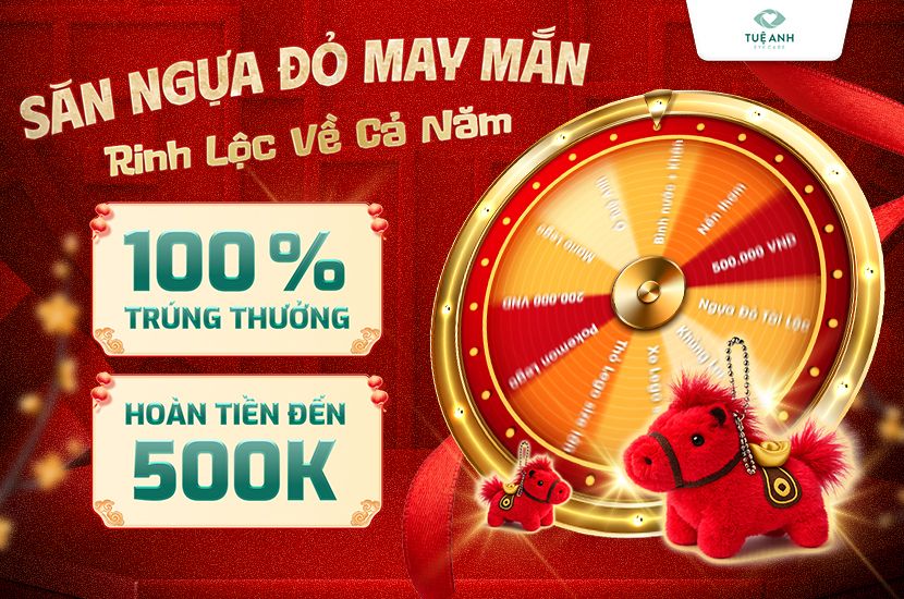 Chương trình ưu đãi Tết 2026: Săn ngựa đỏ tài lộc - Rinh lộc về cả năm