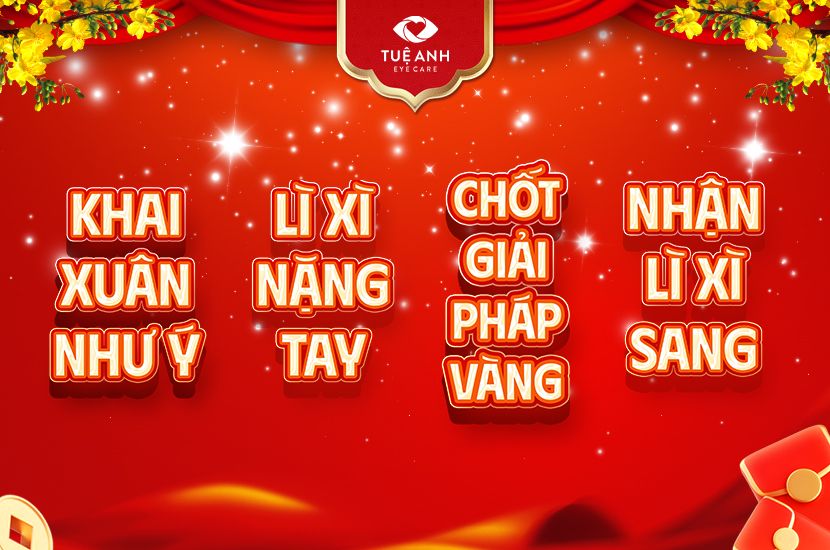 Ưu đãi kiểm soát cận thị đầu năm 2026 - Lì xì lên đến 500.000Đ 