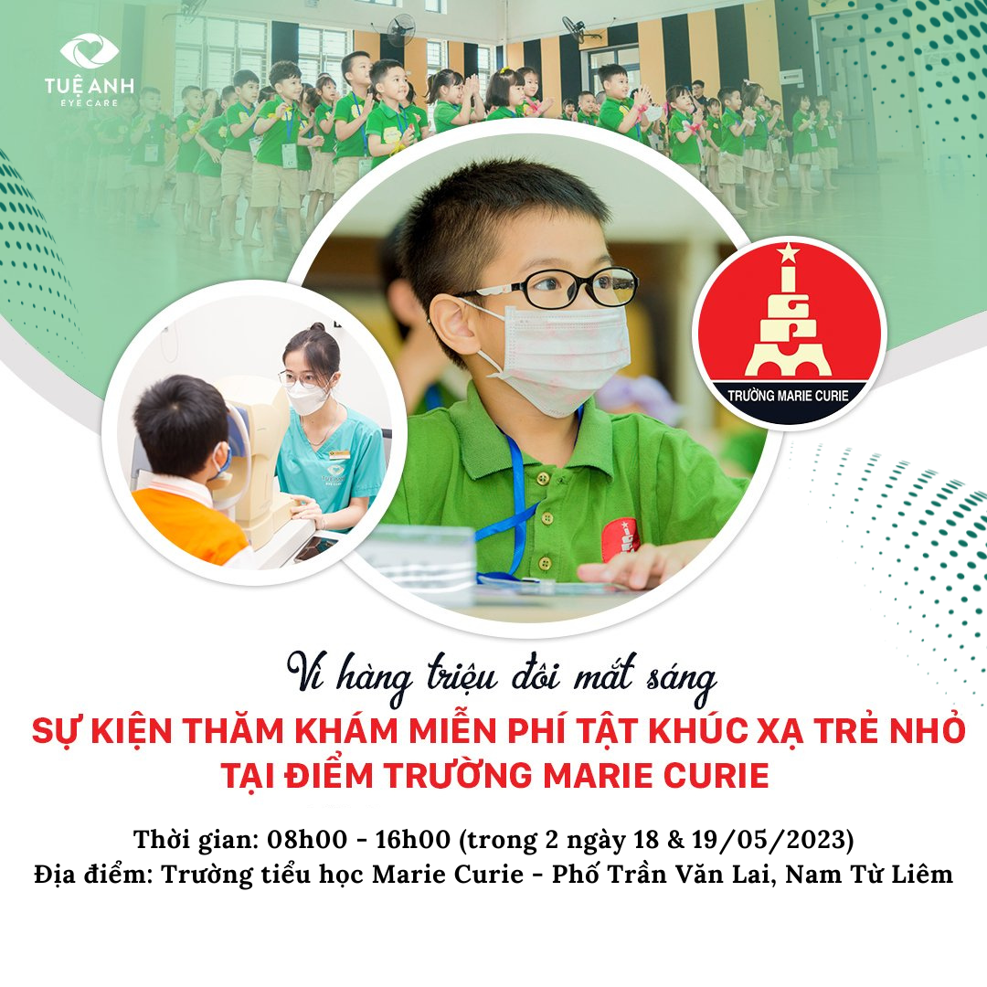 Tiếp nối hành trình Vì Hàng Triệu Đôi Mắt Sáng trong tháng 5