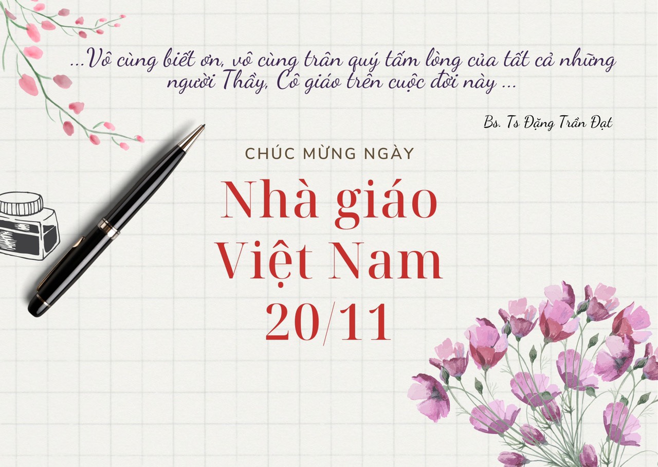  tháng đặc biệt trong năm dành để tri ân những người đang cống hiến cho sự nghiệp giáo dục.